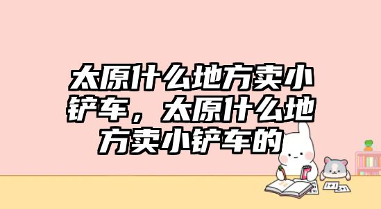 太原什么地方賣小鏟車，太原什么地方賣小鏟車的