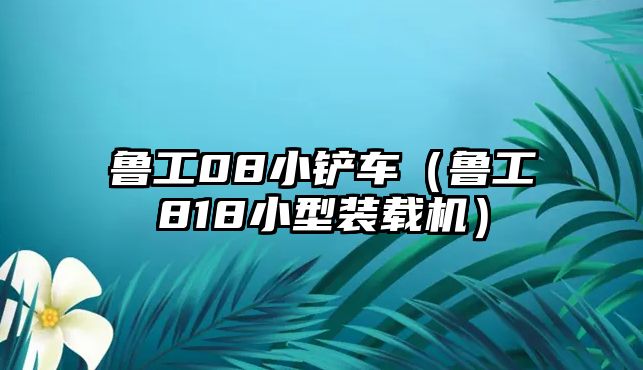 魯工08小鏟車（魯工818小型裝載機）