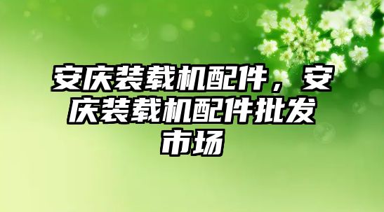 安慶裝載機配件，安慶裝載機配件批發(fā)市場