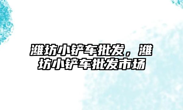 濰坊小鏟車批發，濰坊小鏟車批發市場