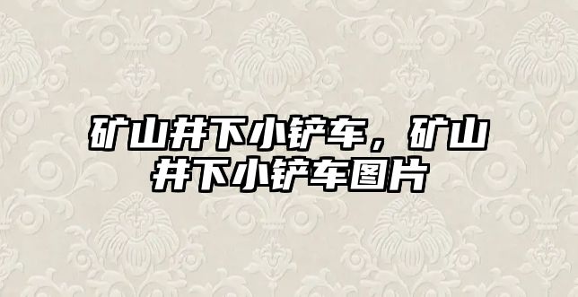 礦山井下小鏟車，礦山井下小鏟車圖片