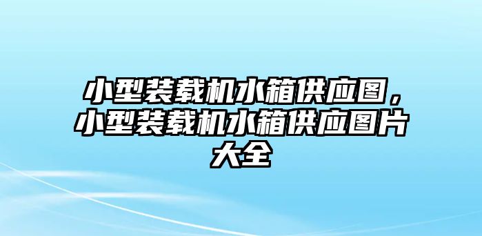 小型裝載機水箱供應圖，小型裝載機水箱供應圖片大全