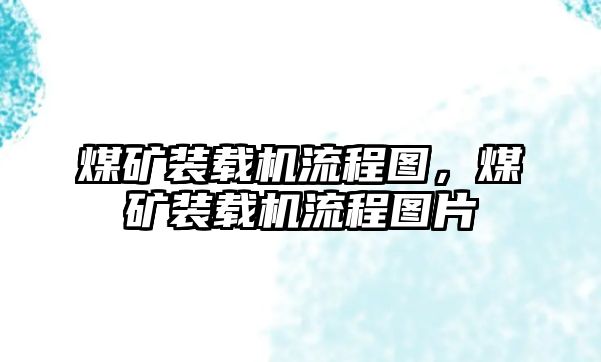 煤礦裝載機流程圖，煤礦裝載機流程圖片