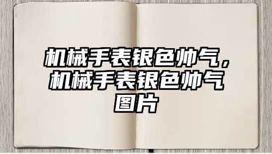 機械手表銀色帥氣，機械手表銀色帥氣圖片